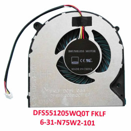 Ventilateur CPU Clevo P37x ep-6-31-N75w2-101