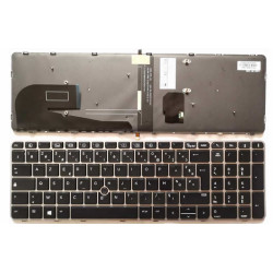 Clavier PC Portable HP ZBook 15u G3 / 15u G4 AZERTY