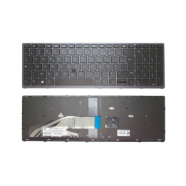 Clavier HP ZBook 15 G3 G4 17 G3 AZERTY Rétroéclairé | Garanti 1 An