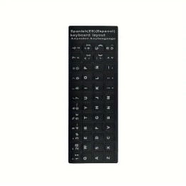Autocollants Stickers Clavier QWERTY Espagnol | Conversion AZERTY → Español | Clavier-Express