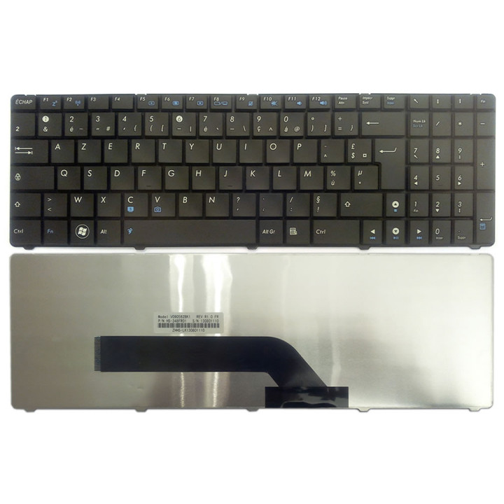 clavier asus k50x series v090562bk1