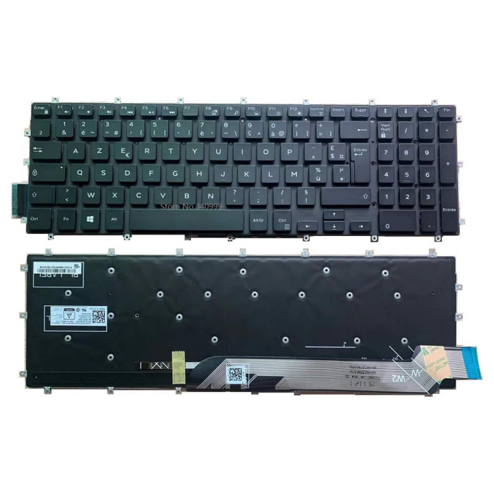 Clavier Dell Gaming G7 15-7588 Series P66F001 AZERTY Neuf