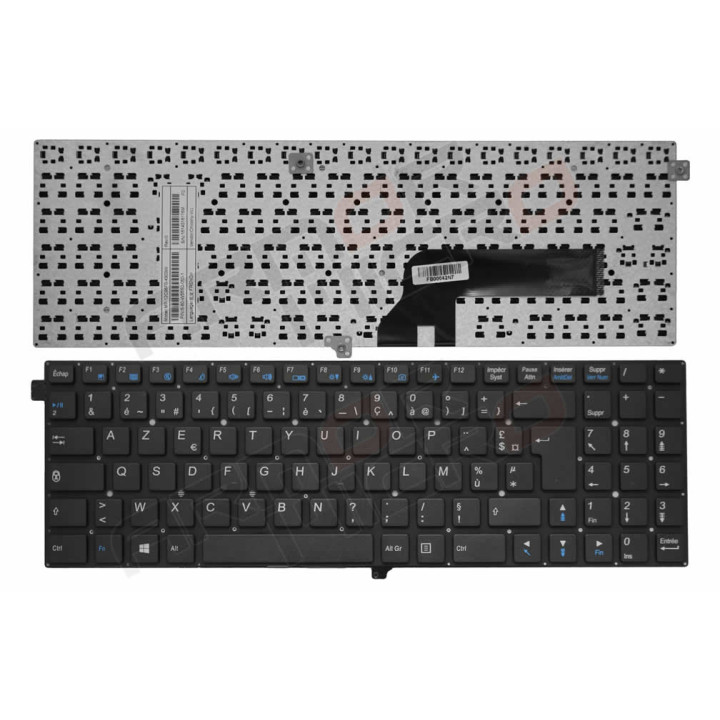 Clavier Clevo W550 W550S W551U1 W555UW | AZERTY | Expédié sous 24h
