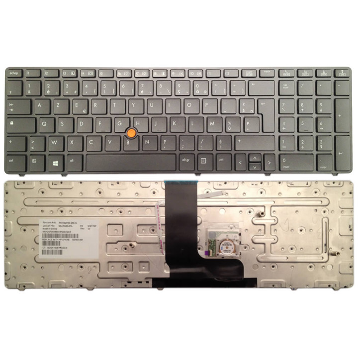 clavier hp envy m6-1262 series pk130u92b06